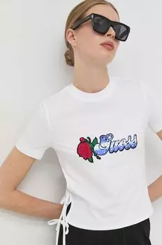 Футболки Guess, белый