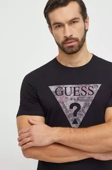 Футболки Guess, черный