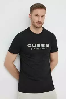 Футболки Guess, черный