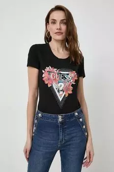Футболки Guess, черный