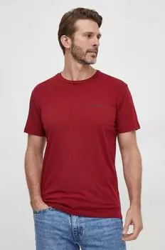 Футболки Guess, гранат