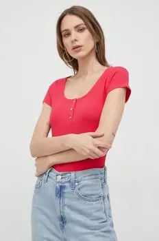 Футболки Guess, розовый