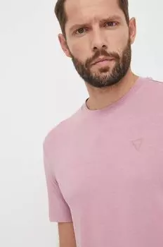 Футболки Guess, розовый