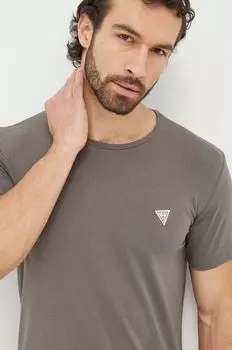 Футболки Guess, серый
