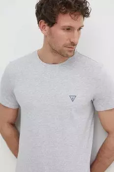 Футболки Guess, серый