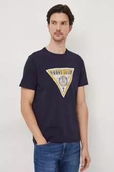 Футболки Guess, темно-синий