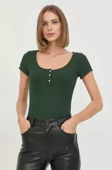 Футболки Guess, зеленый