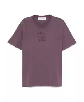 Футболки и поло с круглым вырезом Golden Goose, фиолетовый