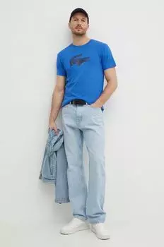 Футболки Lacoste, синий