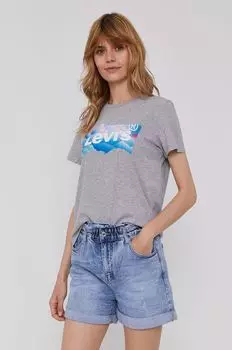 Футболки Levi's, серый