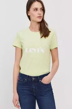 Футболки Levi's, зеленый