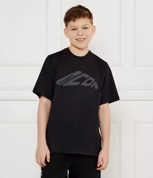 Футболки Loose fit Dsquared2, черный