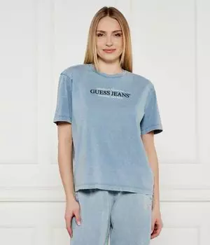 Футболки Oversize fit Guess Jeans, синий