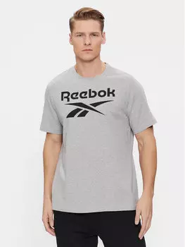 Футболки Reebok, серый