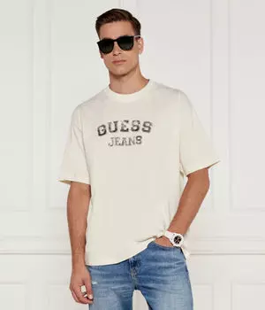 Футболки Regular fit Guess Jeans, белый