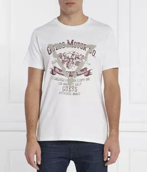 Футболки Regular fit Guess Jeans, белый