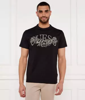 Футболки Regular fit Guess Jeans, черный