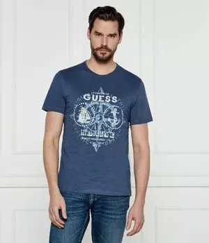 Футболки Regular fit Guess Jeans, синий