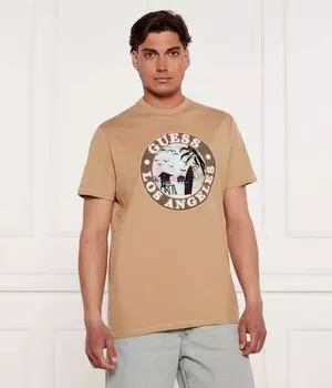 Футболки Regular fit Guess Jeans, желтый