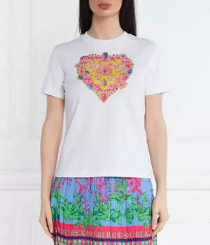 Футболки Regular fit Versace Jeans Couture, белый