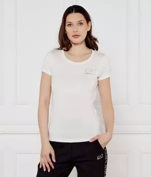 Футболки Slim fit Ea7, экрю
