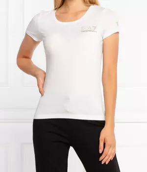 Футболки Slim fit Ea7, белый
