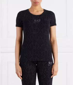 Футболки Slim fit Ea7, черный