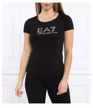 Футболки Slim fit Ea7, черный