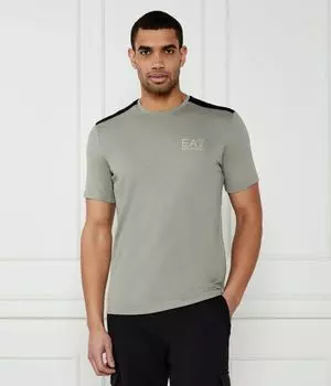Футболки Slim fit Ea7, серый