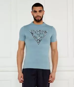 Футболки Slim fit Guess Jeans, синий