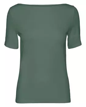 Футболки Vero Moda, зеленый