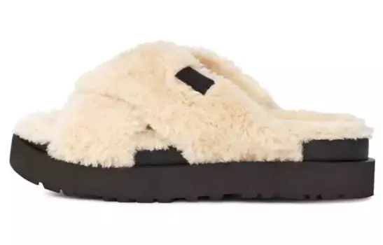 Fuzz Sugar Cross Slides Ugg