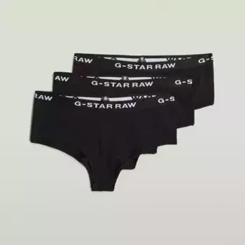 G-Star RAW Hipster (упаковка, 3 шт.), черный