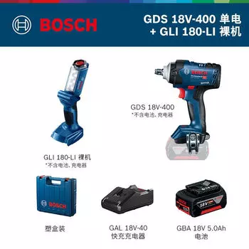 Гайковерт аккумуляторный Bosch GDS18V-400 бесщеточный