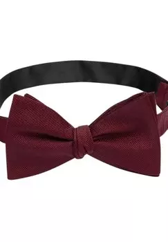 Галстук-бабочка SELF-TIED SOLID John Henric, бордовый
