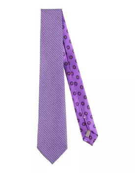 Галстук Canali, фиолетовый