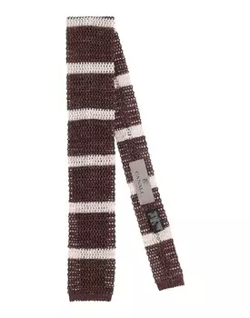 Галстук Canali, коричневый