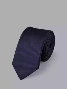 Галстук Charles Tyrwhitt Stain Resistant Slim Silk, цвет french/blue