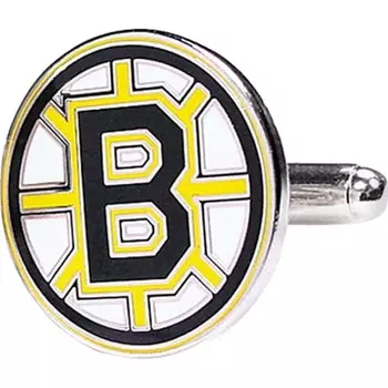 Галстук Cufflinks Boston Bruins