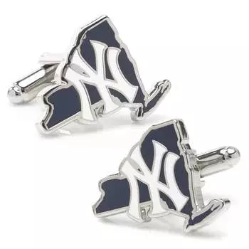 Галстук Cufflinks New York Yankees