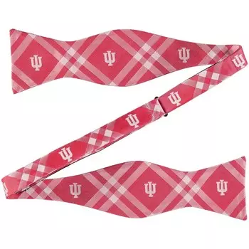 Галстук Eagles Wings Indiana Hoosiers, малиновый