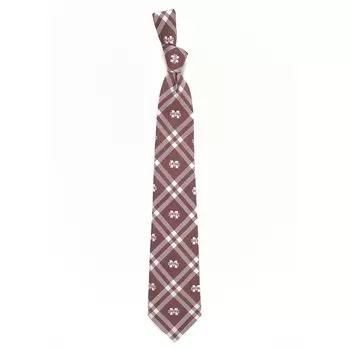 Галстук Eagles Wings Mississippi State Bulldogs, бордовый