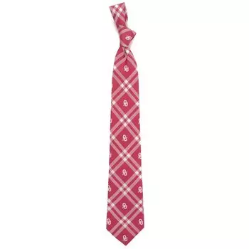 Галстук Eagles Wings Oklahoma Sooners, малиновый