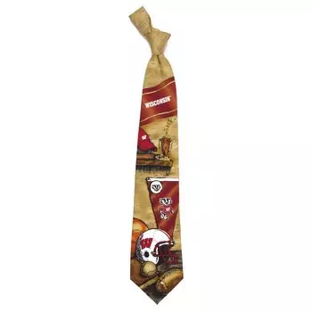 Галстук Eagles Wings Wisconsin Badgers