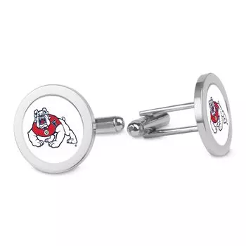 Галстук Jardine Fresno State Bulldogs, серебряный