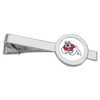 Галстук Jardine Fresno State Bulldogs, серебряный
