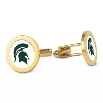 Галстук Jardine Michigan State Spartans, золотой