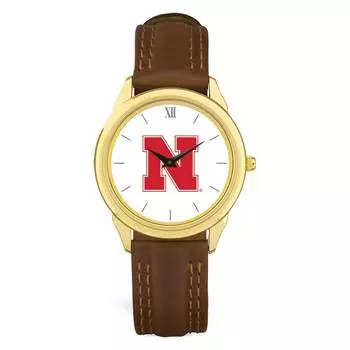 Галстук Jardine Nebraska Huskers, золотой
