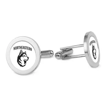 Галстук Jardine Northeastern Huskies, серебряный