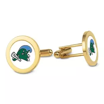 Галстук Jardine Tulane Green Wave, золотой